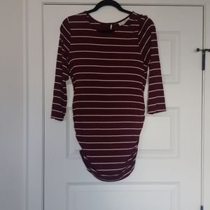Jessica Simpson Maternity striped shirt